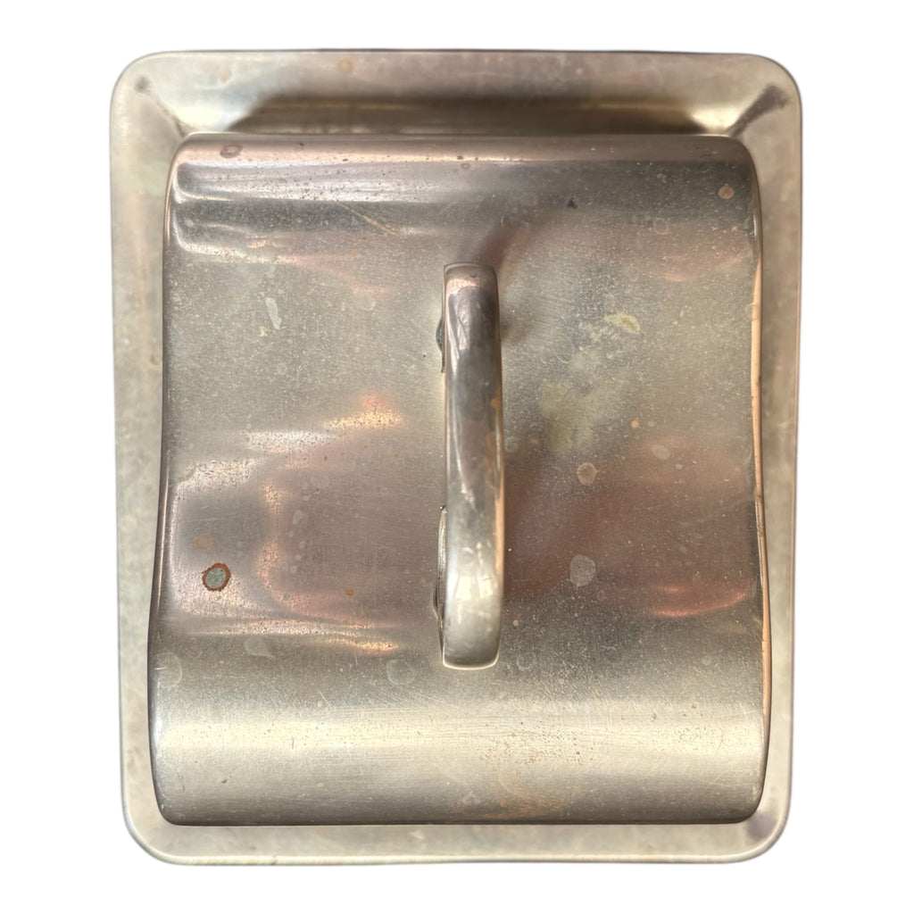 A Vintage Silver Butter Dish