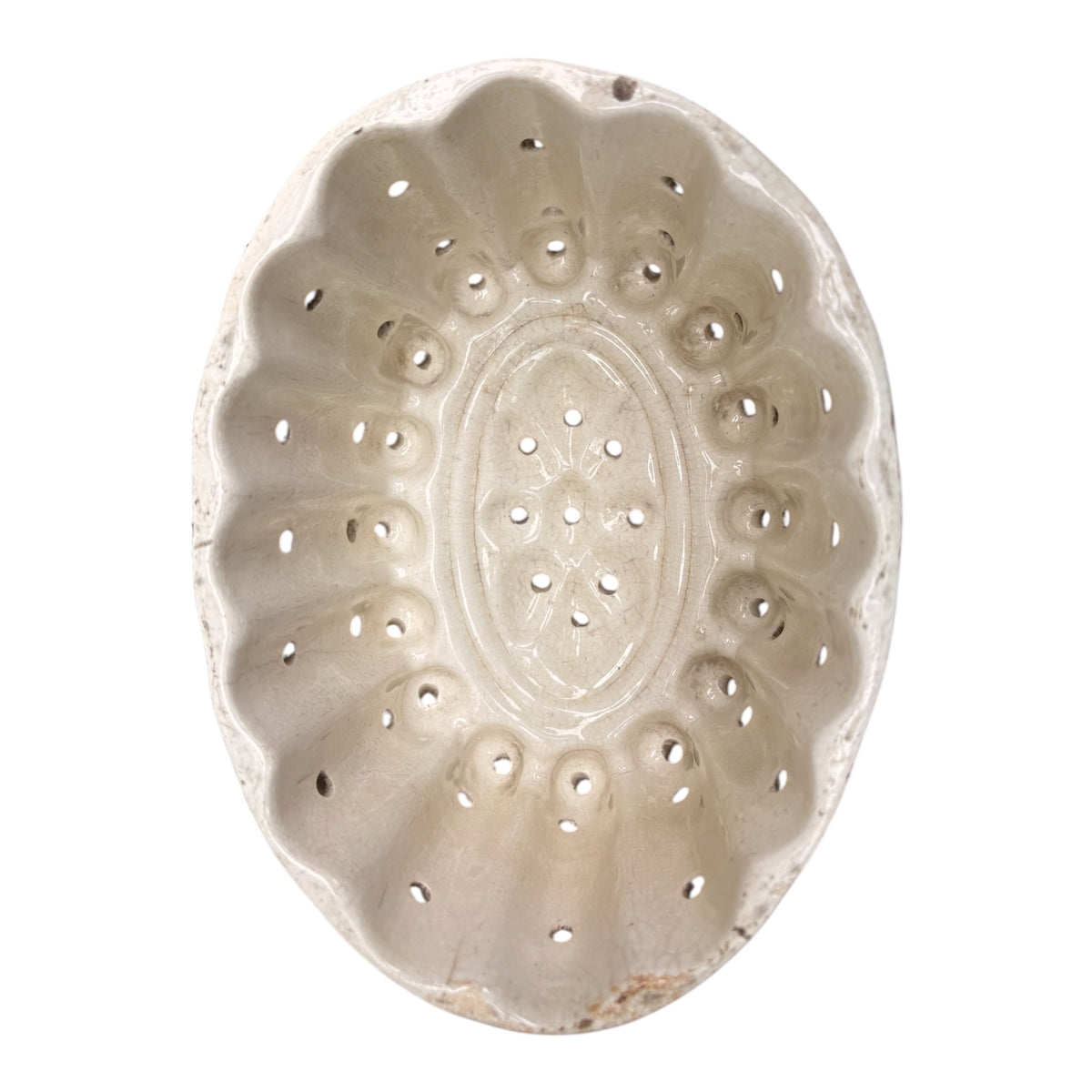 A 19th Century Staffordshire Curd Mould