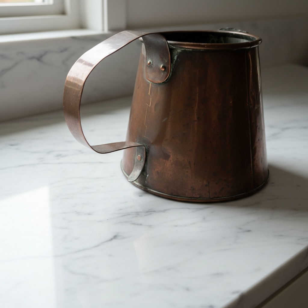 Victorian Copper Kitchen Pitcher