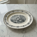 Extra Large Victorian Blue & White Transferware Platter