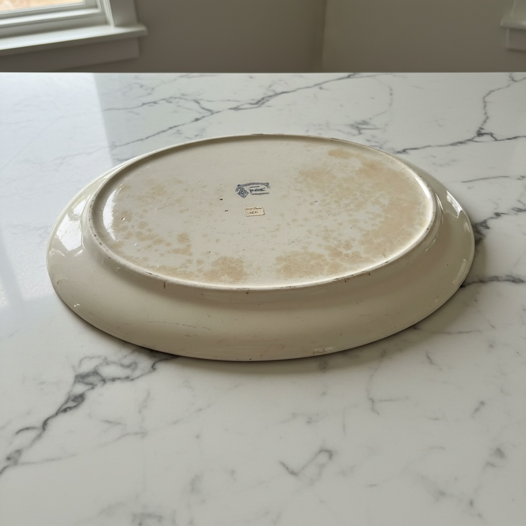 Extra Large Victorian Blue & White Transferware Platter