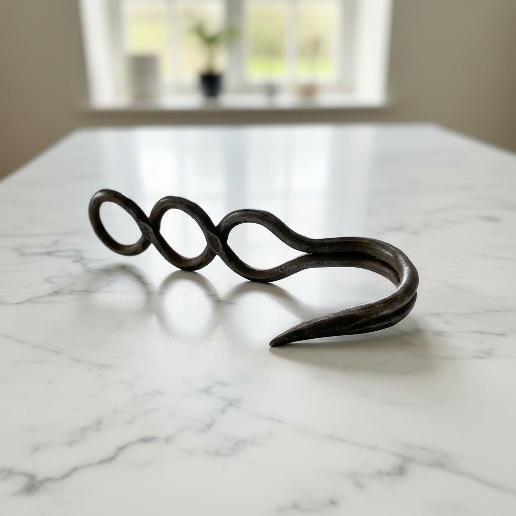 Vintage Triple Loop Butcher's Meat Hook