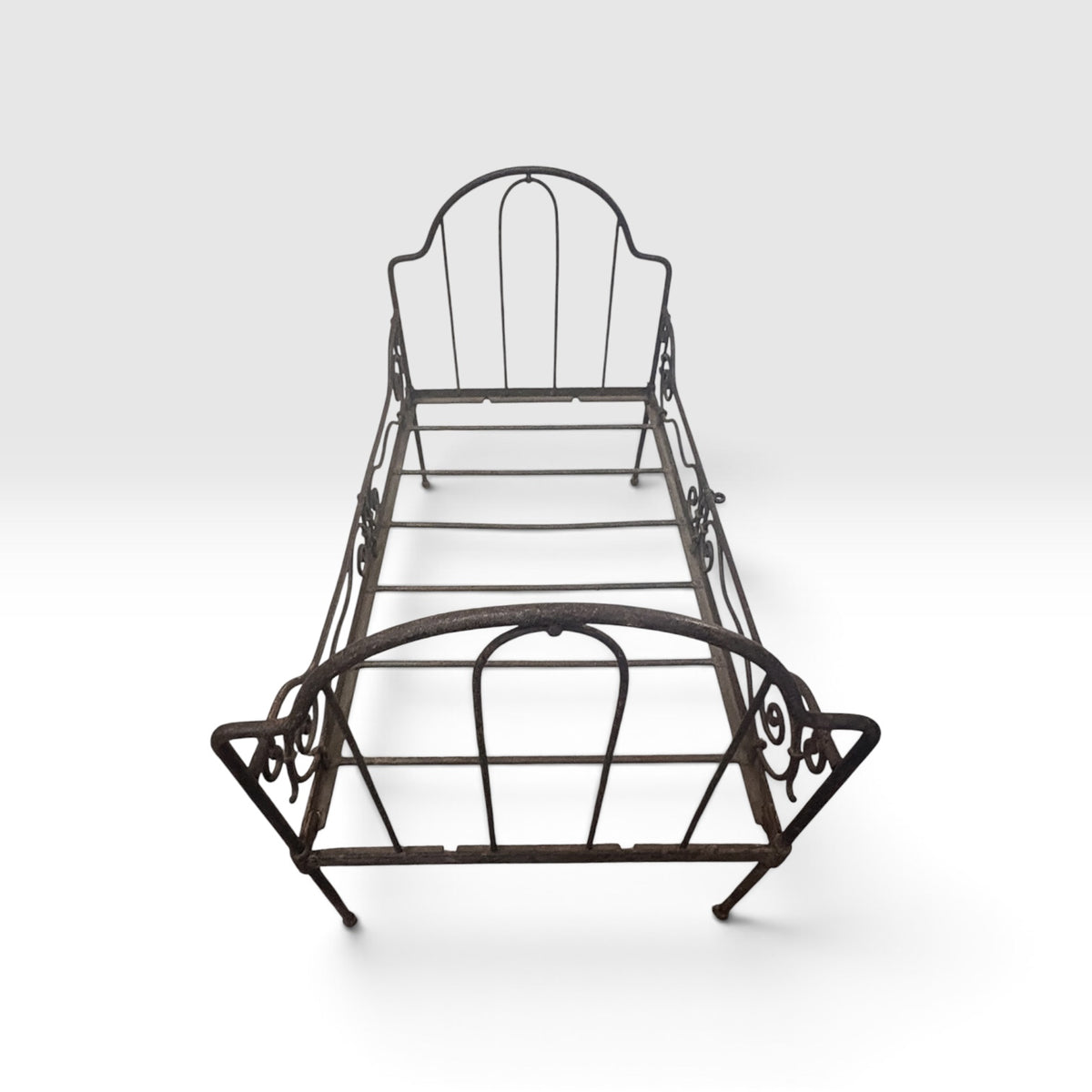 Victorian Wrought Iron Dolls Bed