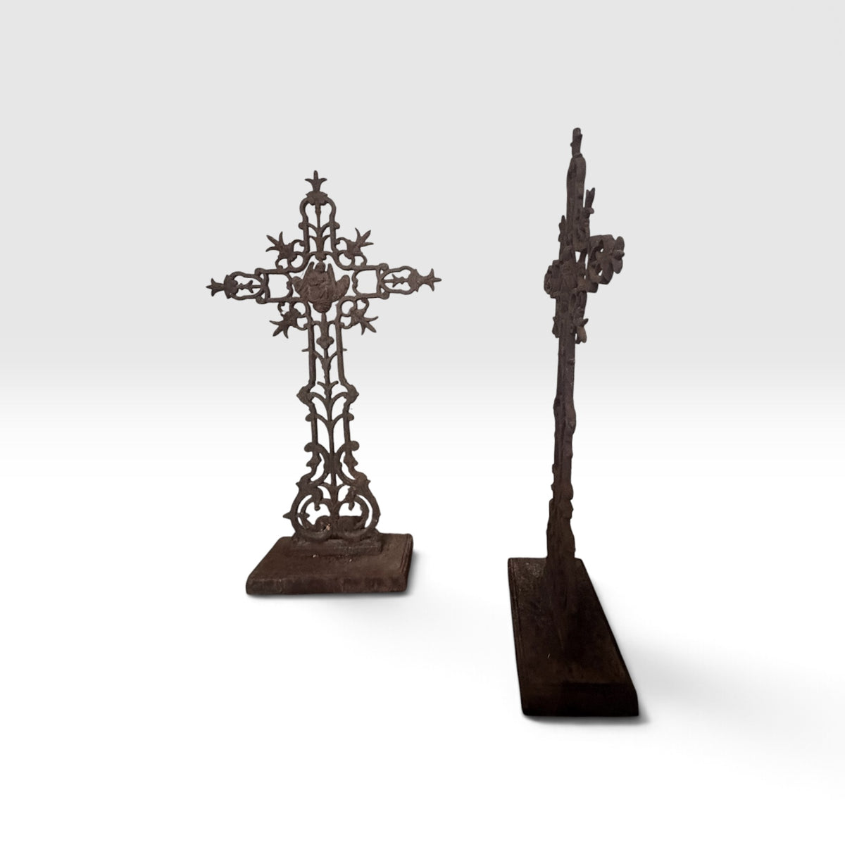 Pair of Ornamental Crosses